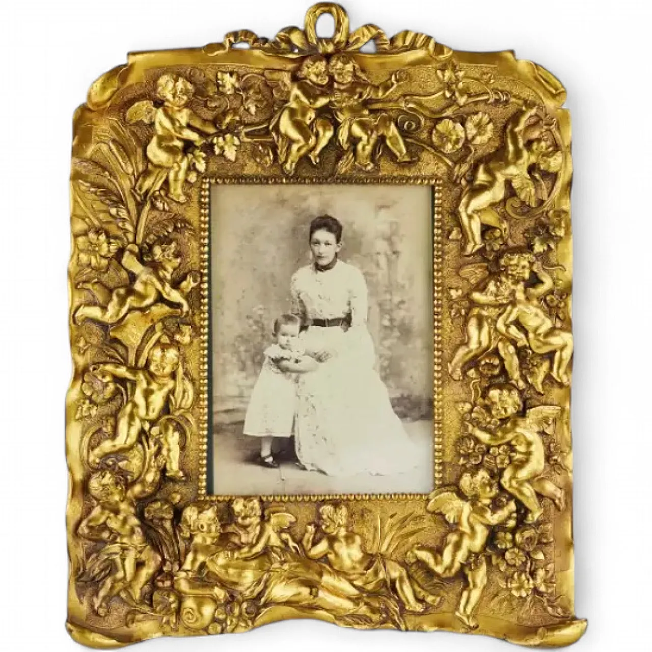 Gilt bronze photograph frame, late 19th century 6