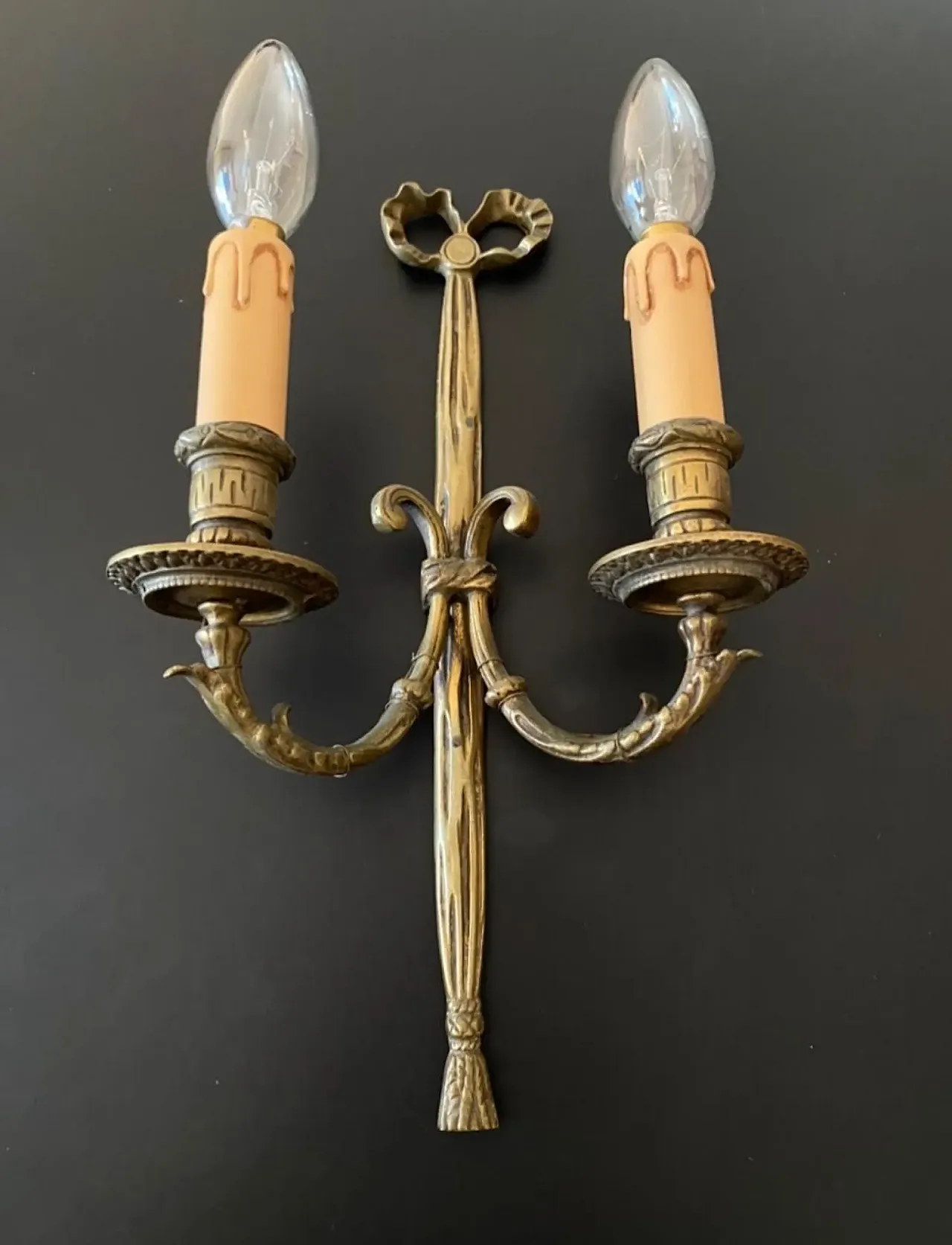 Pair of wall lights, late 19th century 4