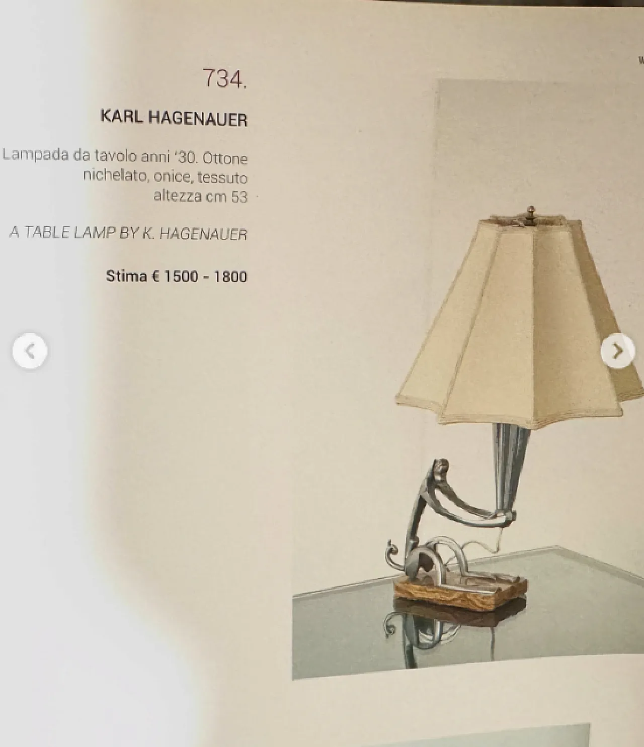 Sculptural monkey lamp by Karl Hagenauer, 1930s 2