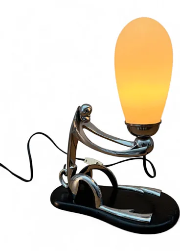 Sculptural monkey lamp by Karl Hagenauer, 1930s