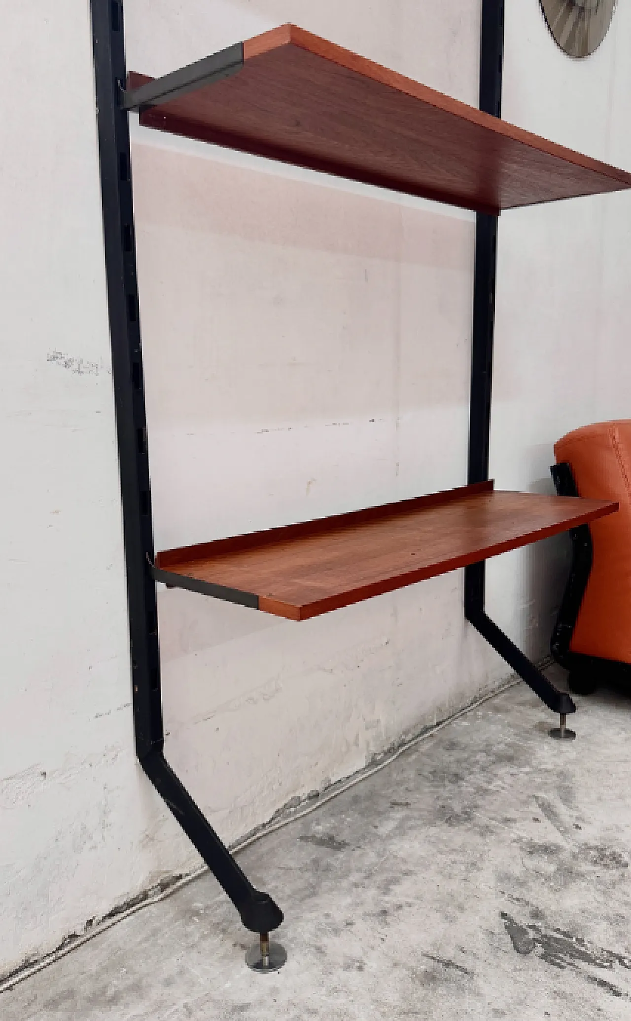 Modular wall bookcase by Ico Parisi for Mim Roma, 1960s 6