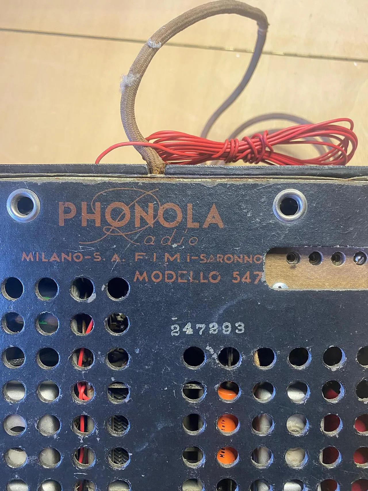 Castiglioni and Dominioni Phonola 547 Bakelite Radio 6