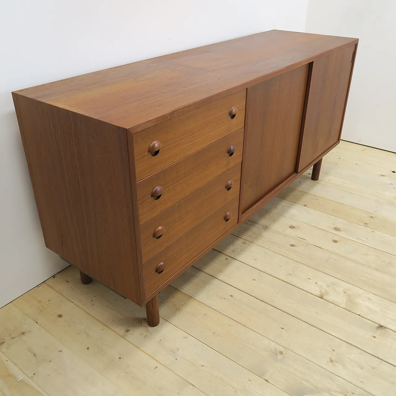 Teak sideboard, Hornslet Møbelfabrik, 1960s 3