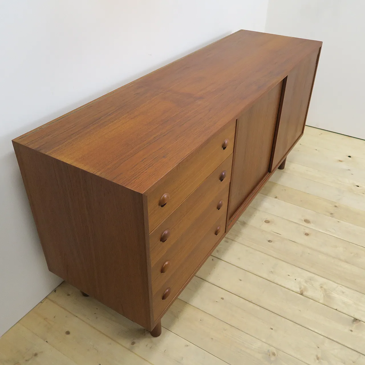 Teak sideboard, Hornslet Møbelfabrik, 1960s 4