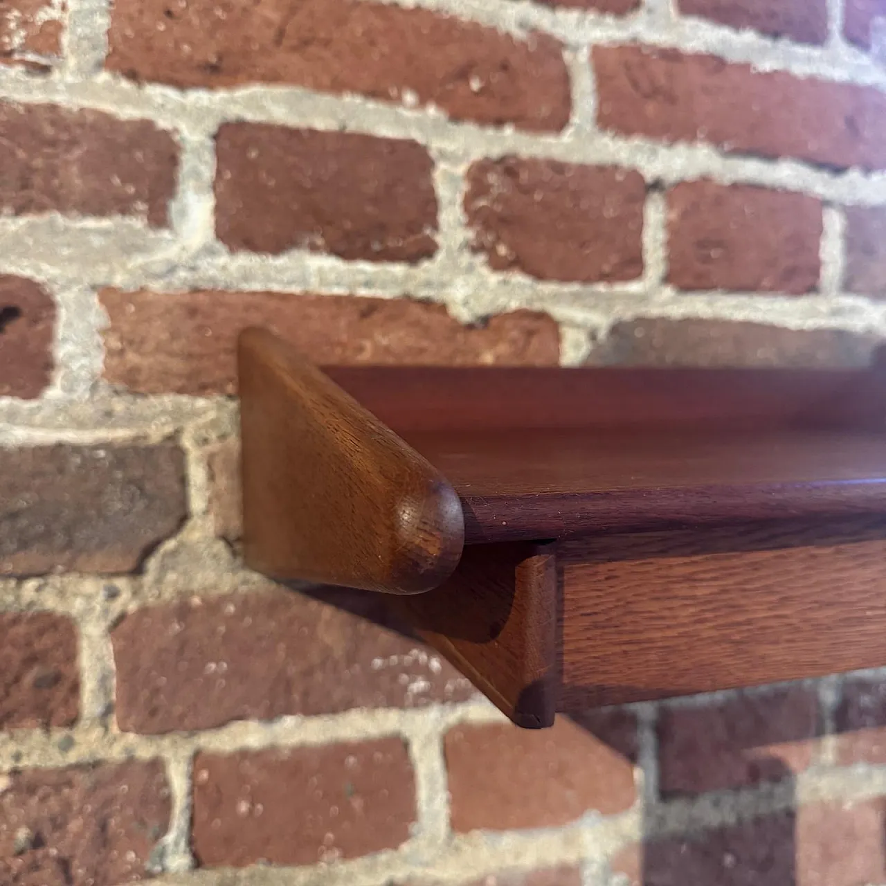 Mid-Century teak shelf with drawer, 1960s 3