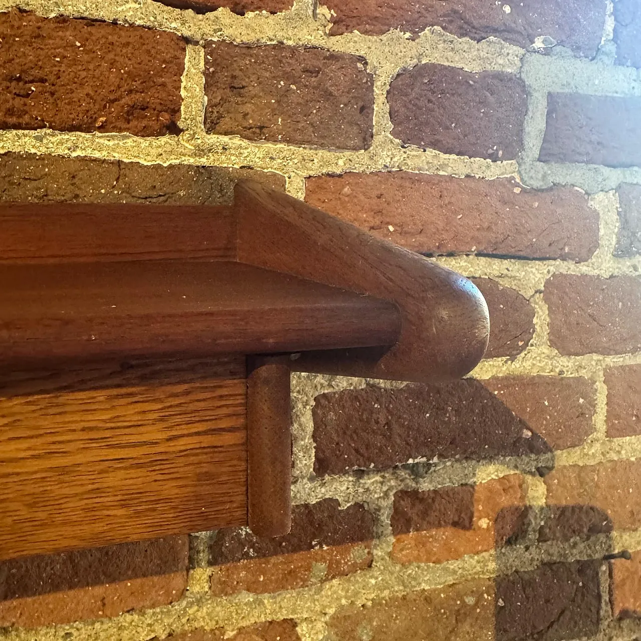 Mid-Century teak shelf with drawer, 1960s 6