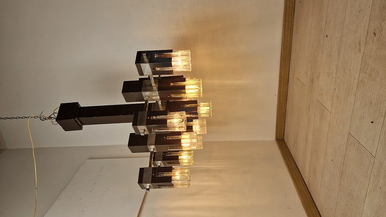 Cubick chandelier by Gaetano Sciolari for Sciolari, 1960s 1
