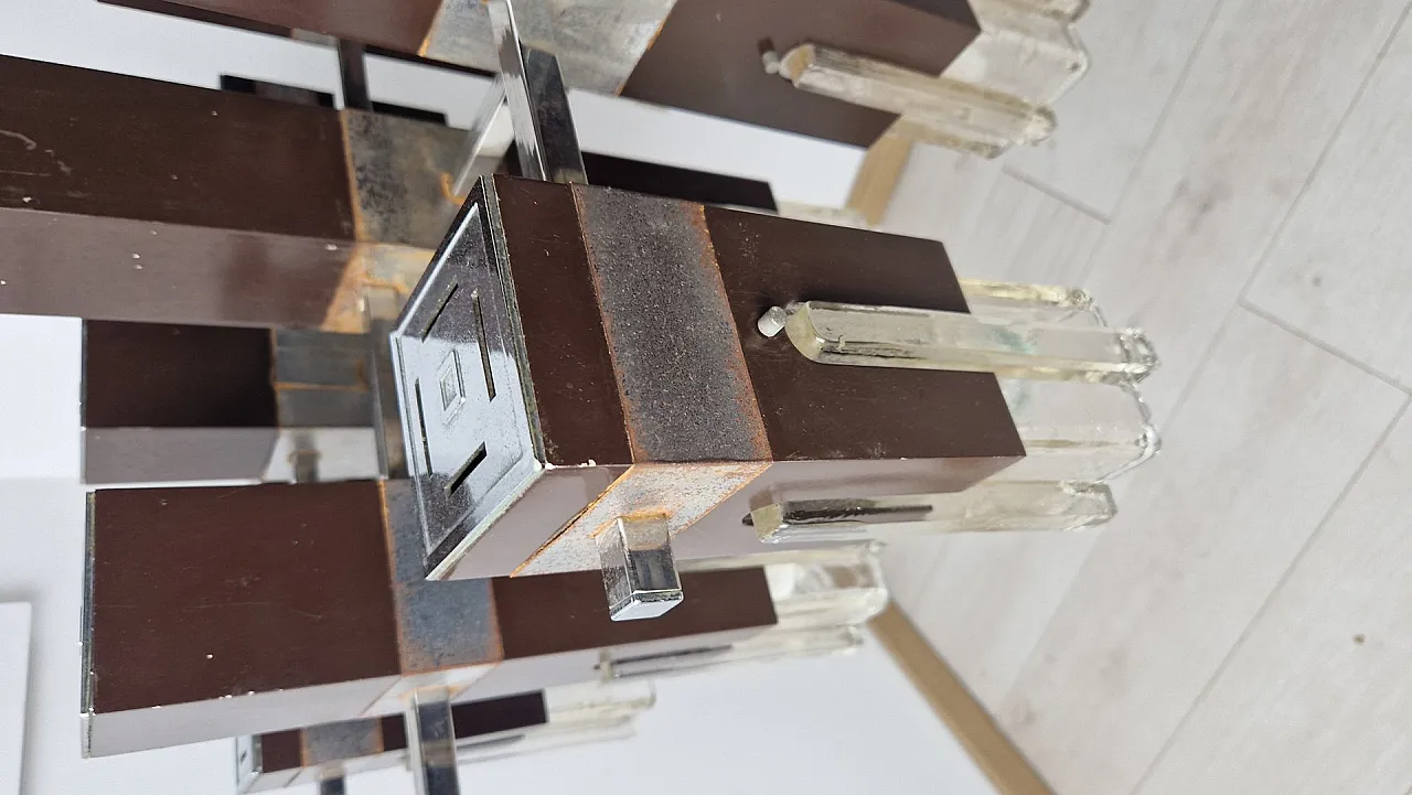 Cubick chandelier by Gaetano Sciolari for Sciolari, 1960s 9