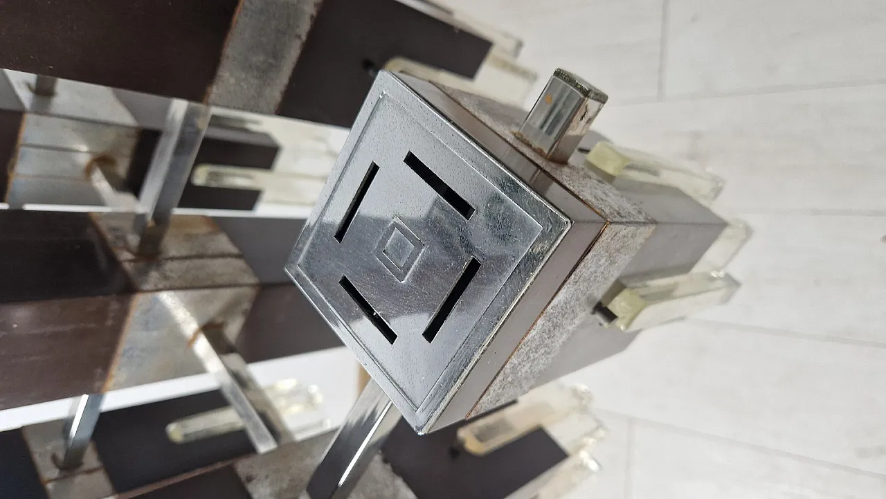 Cubick chandelier by Gaetano Sciolari for Sciolari, 1960s 12