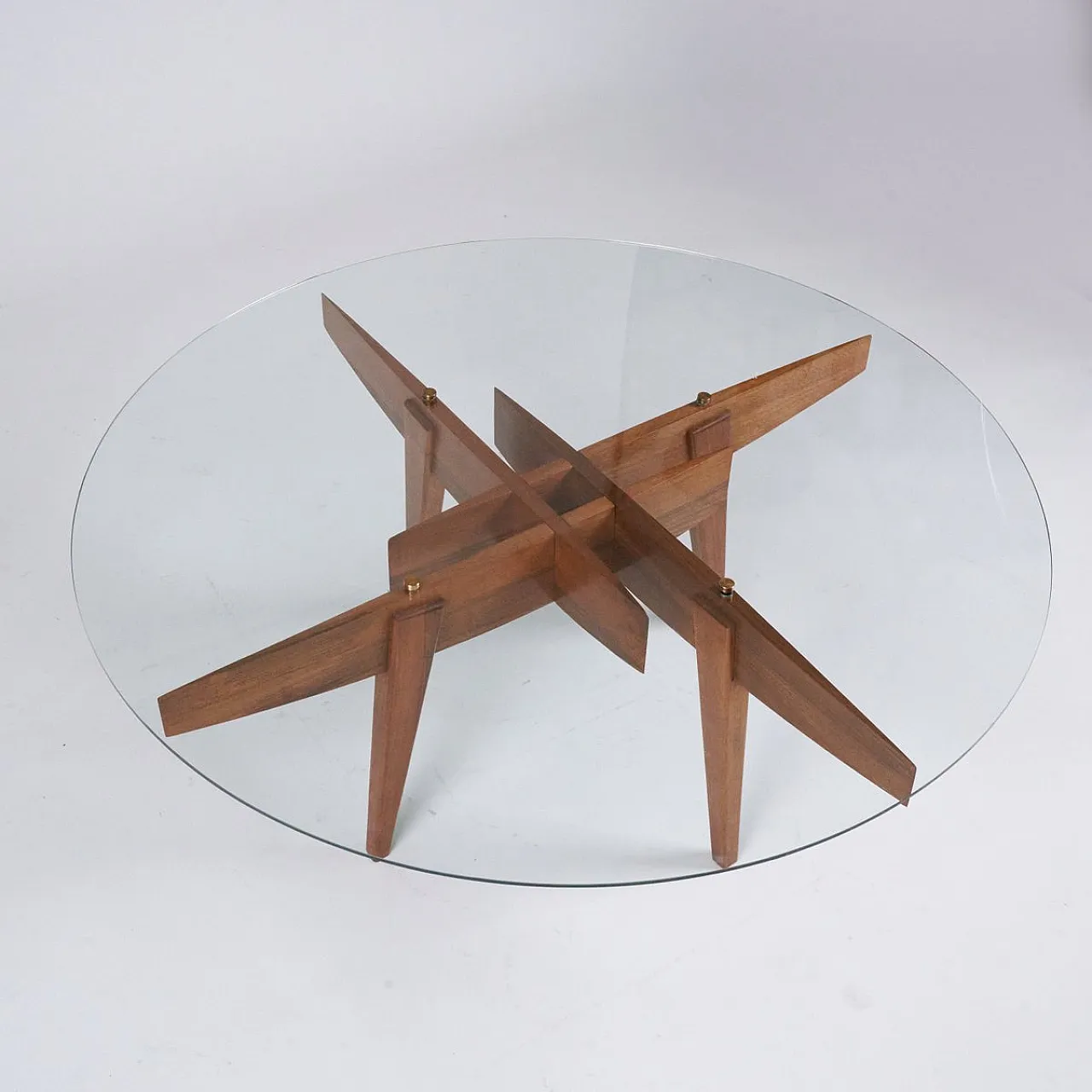 Geometric coffee table by Gio Ponti for Giordano Chiesa, 1950s 1