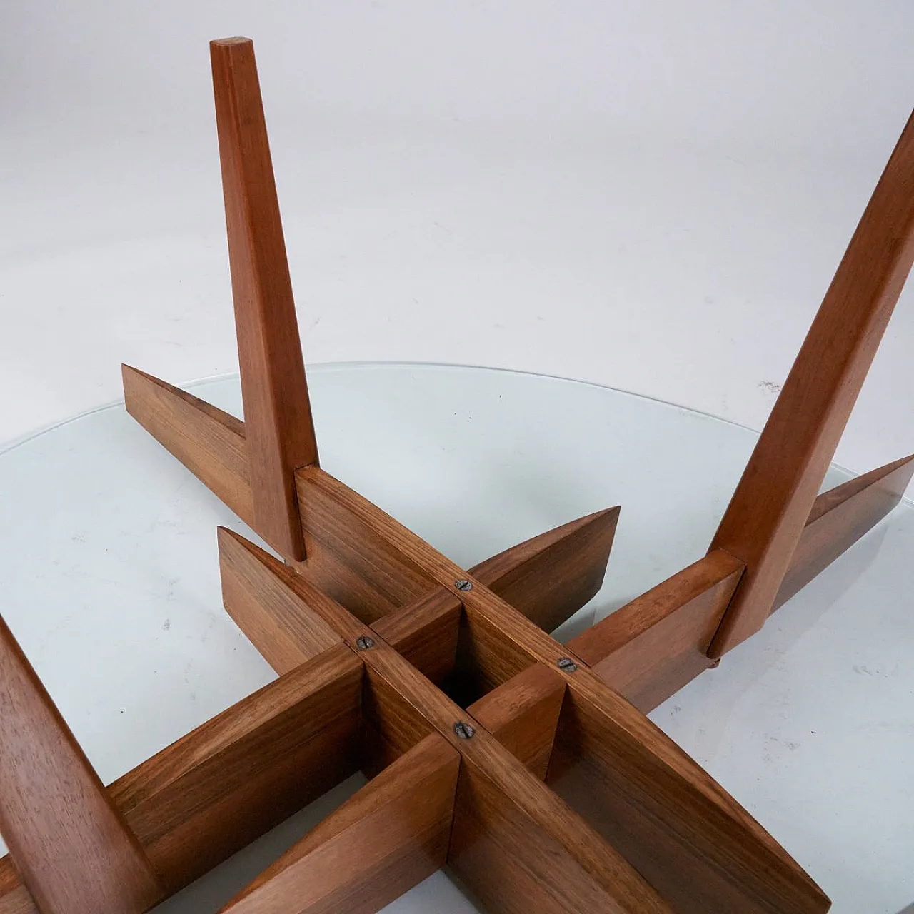 Geometric coffee table by Gio Ponti for Giordano Chiesa, 1950s 4