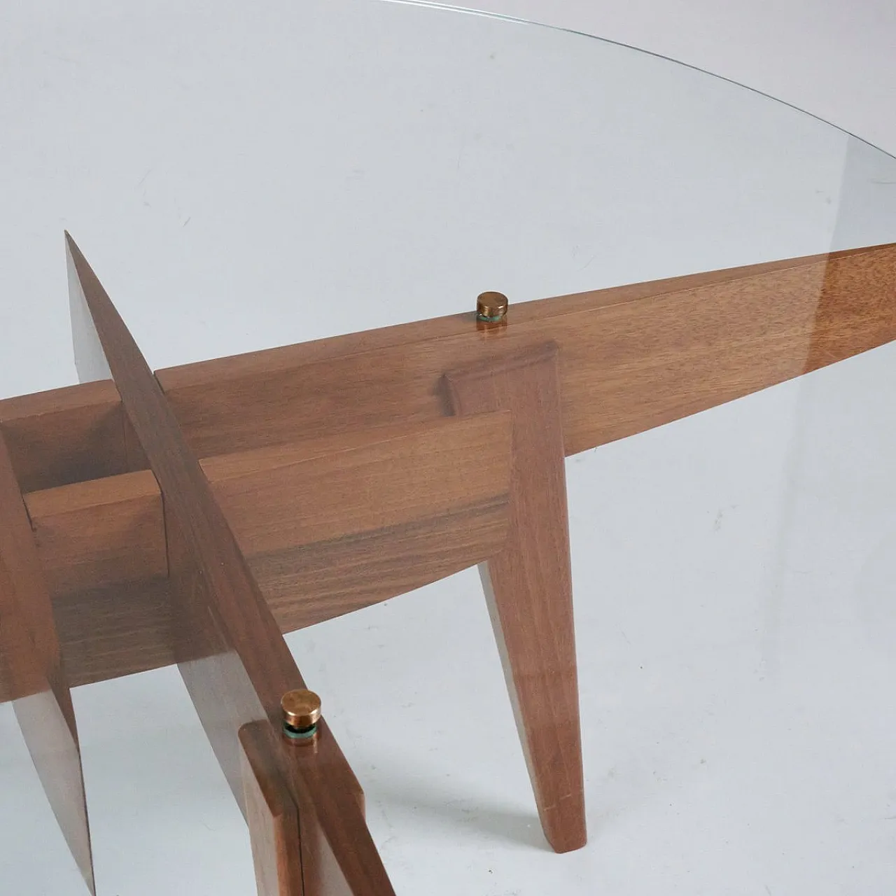 Geometric coffee table by Gio Ponti for Giordano Chiesa, 1950s 6