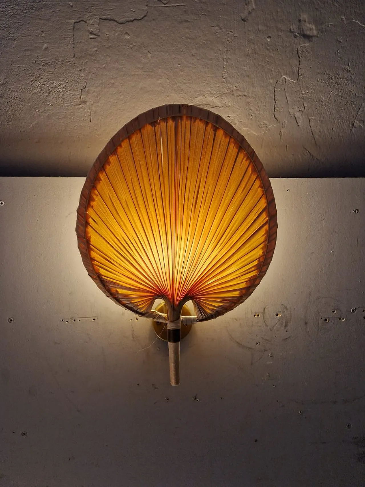 6 Fan wall lights in the style of Ingo Maurer, 1970s 6