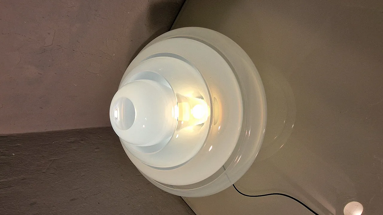 Lotus lamp in Murano Glass by Carlo Nason for Mazzega, 1980s 5