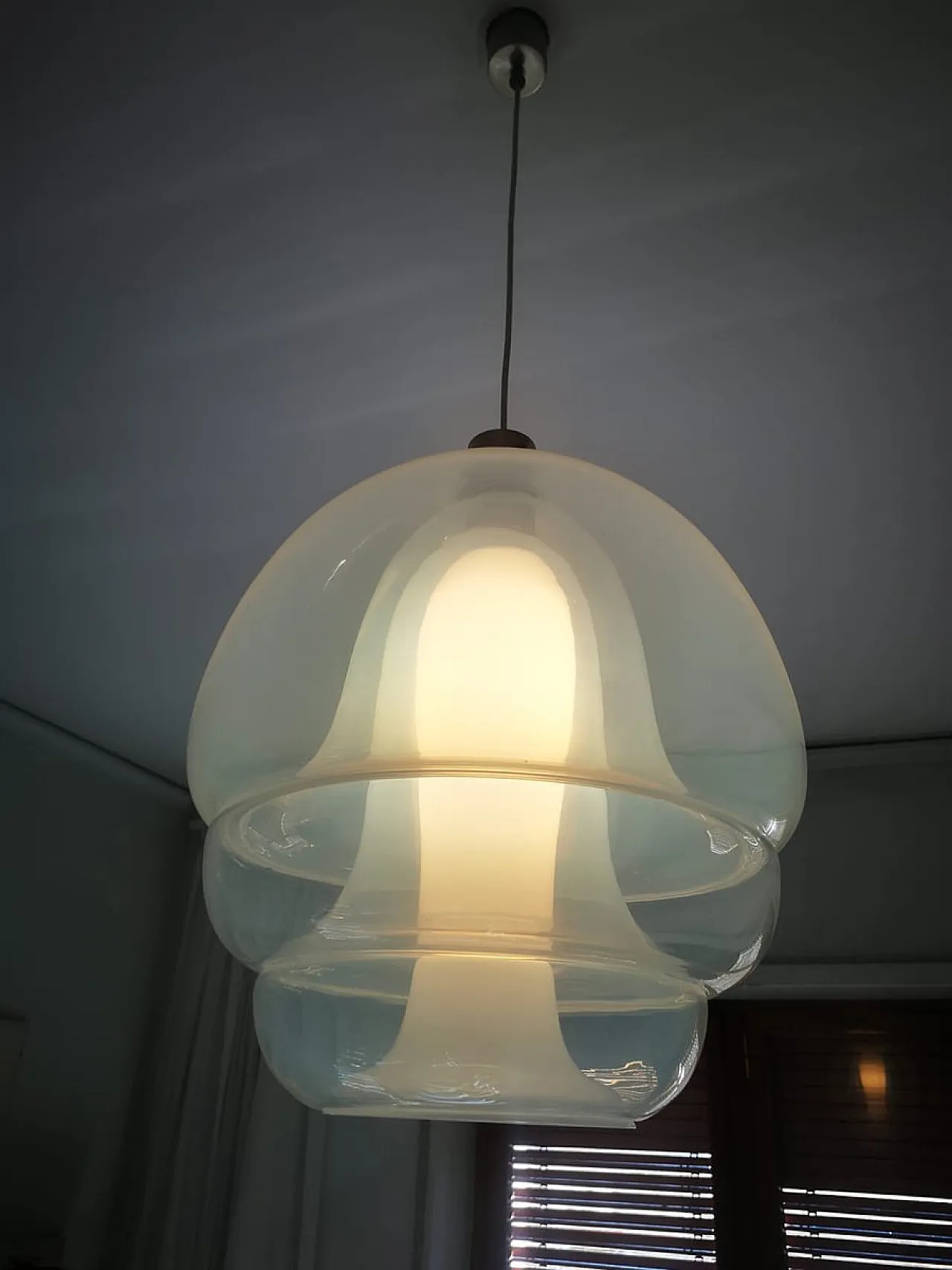 Polpo LS134 Pendant light by Carlo Nason for Mazzega, 1980s 5