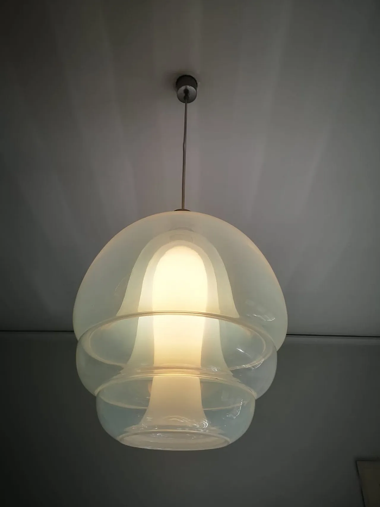 Polpo LS134 Pendant light by Carlo Nason for Mazzega, 1980s 7