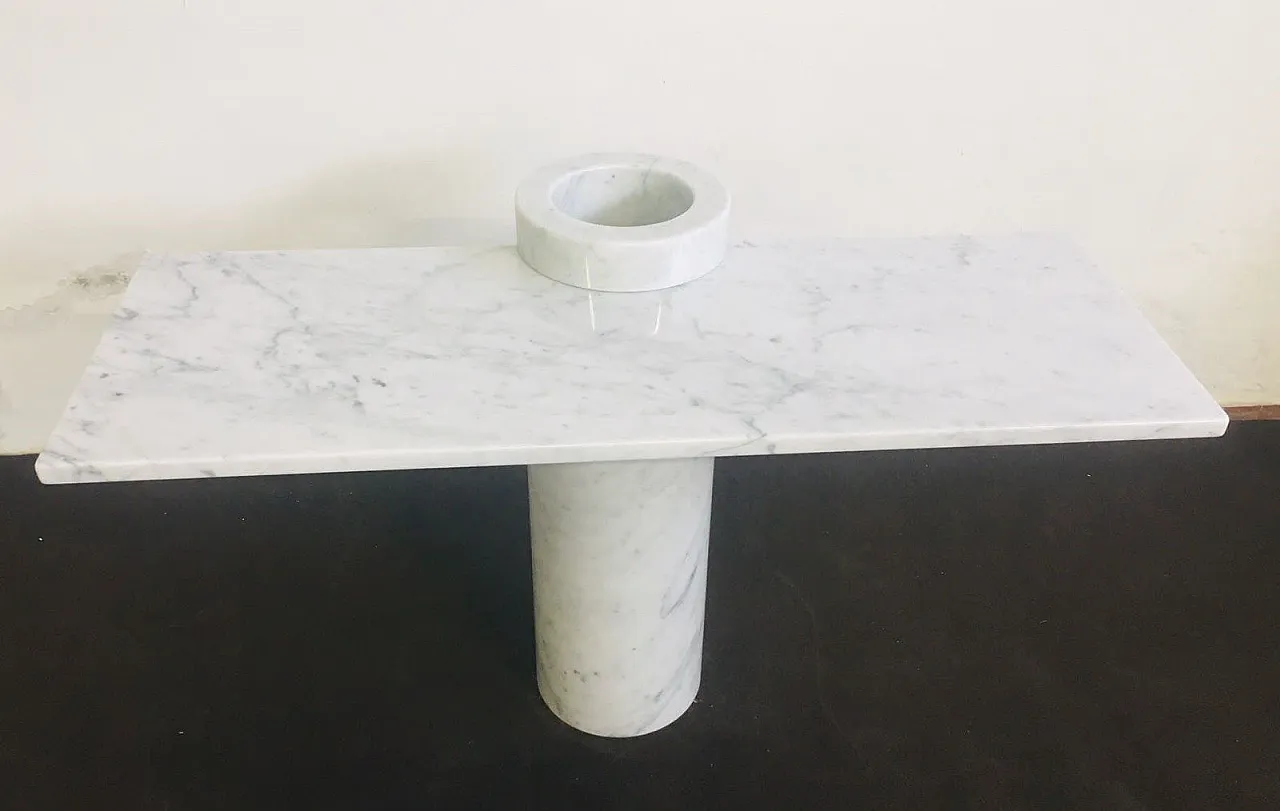 Console Table Loico by Angelo Mangiarotti for Skipper, 1990s 1