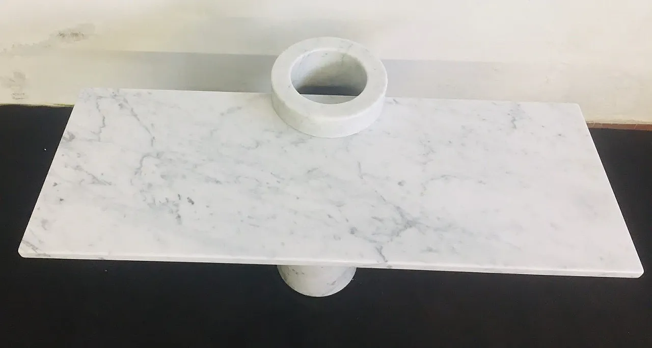 Console Table Loico by Angelo Mangiarotti for Skipper, 1990s 2
