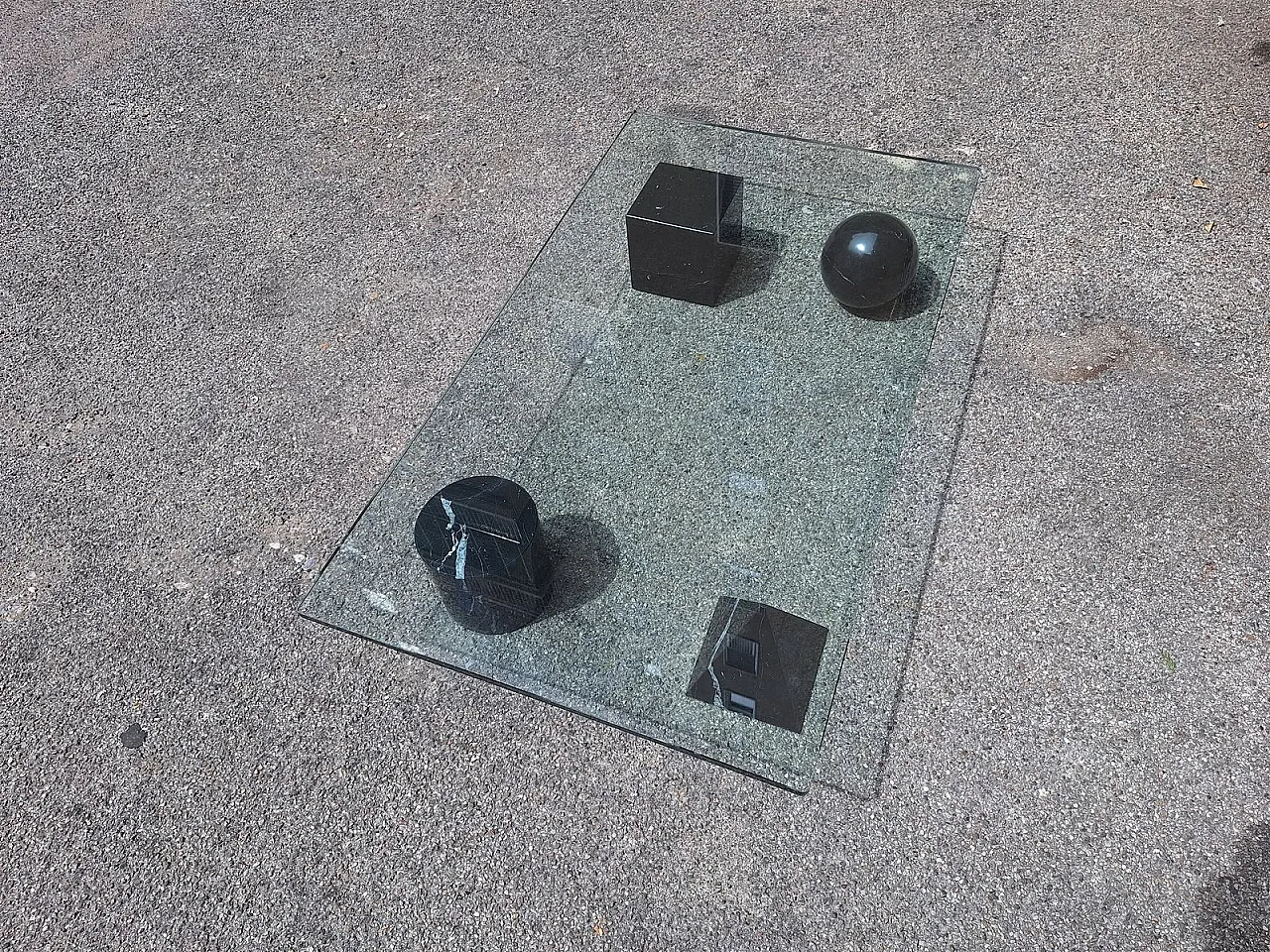 Metafora table by Massimo and Lella Vignelli for Casigliani, 1980s 7