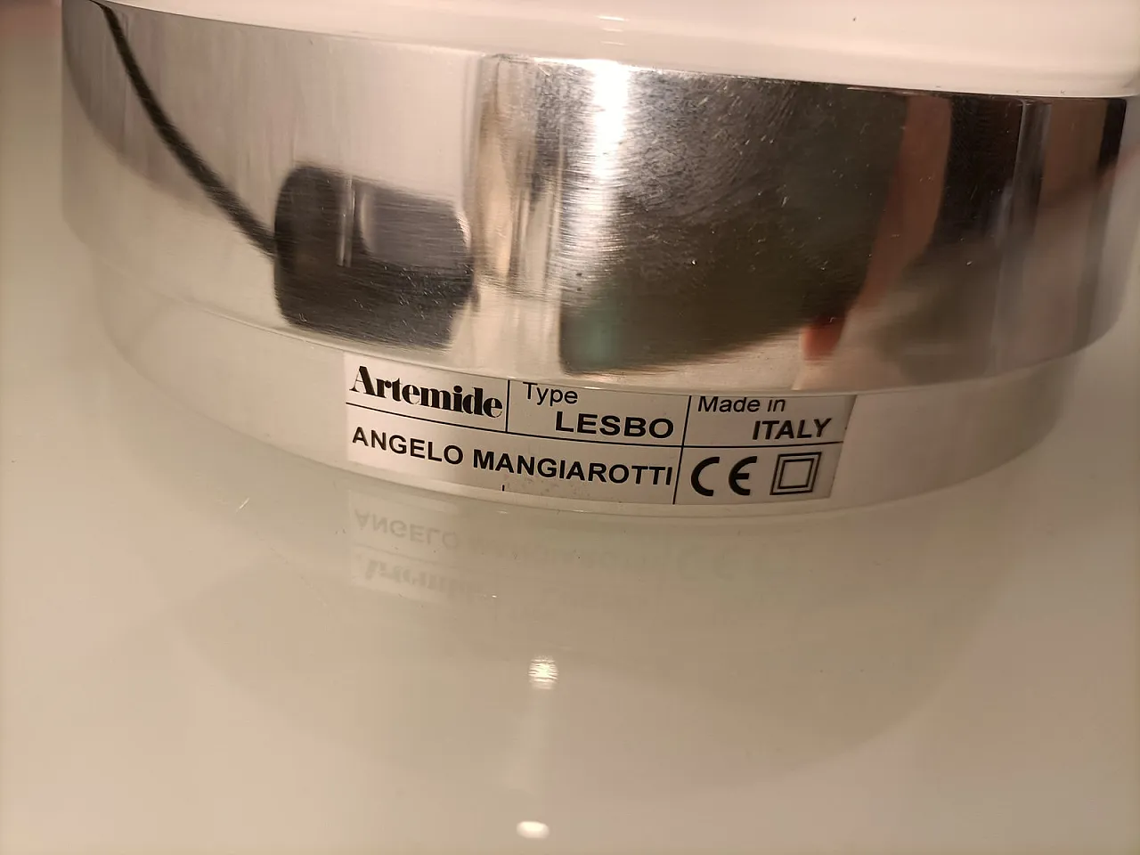 Lesbo table lamp by A. Mangiarotti for Artemide, 1980s 16