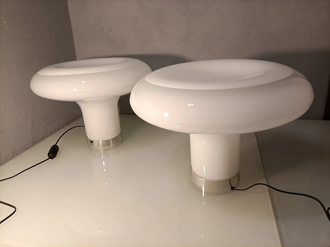 Lesbo table lamp by A. Mangiarotti for Artemide, 1980s 20