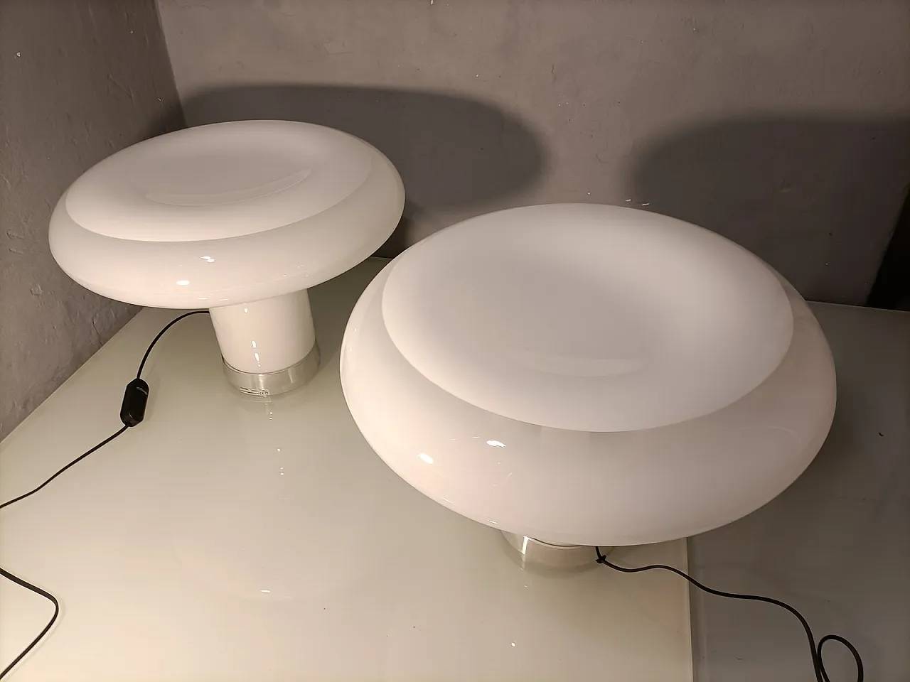 Lesbo table lamp by A. Mangiarotti for Artemide, 1980s 22