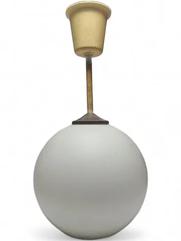 Lampada a sospensione vintage di epoca comunista, Polonia, anni '70