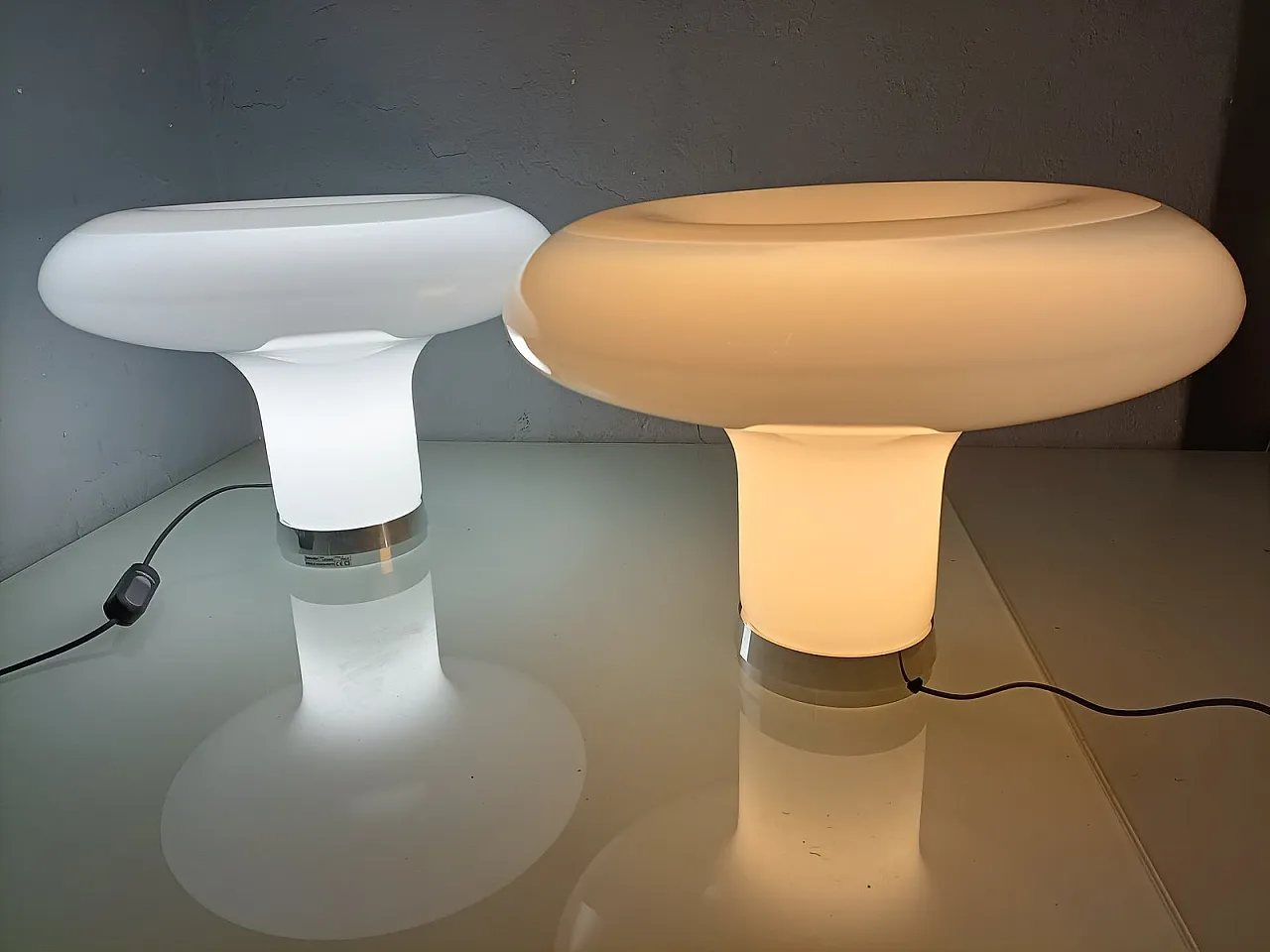 Lesbo table lamp by A. Mangiarotti for Artemide, 1980s 26