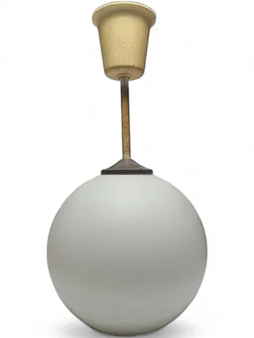 Lampada a sospensione vintage di epoca comunista, Polonia, anni '70