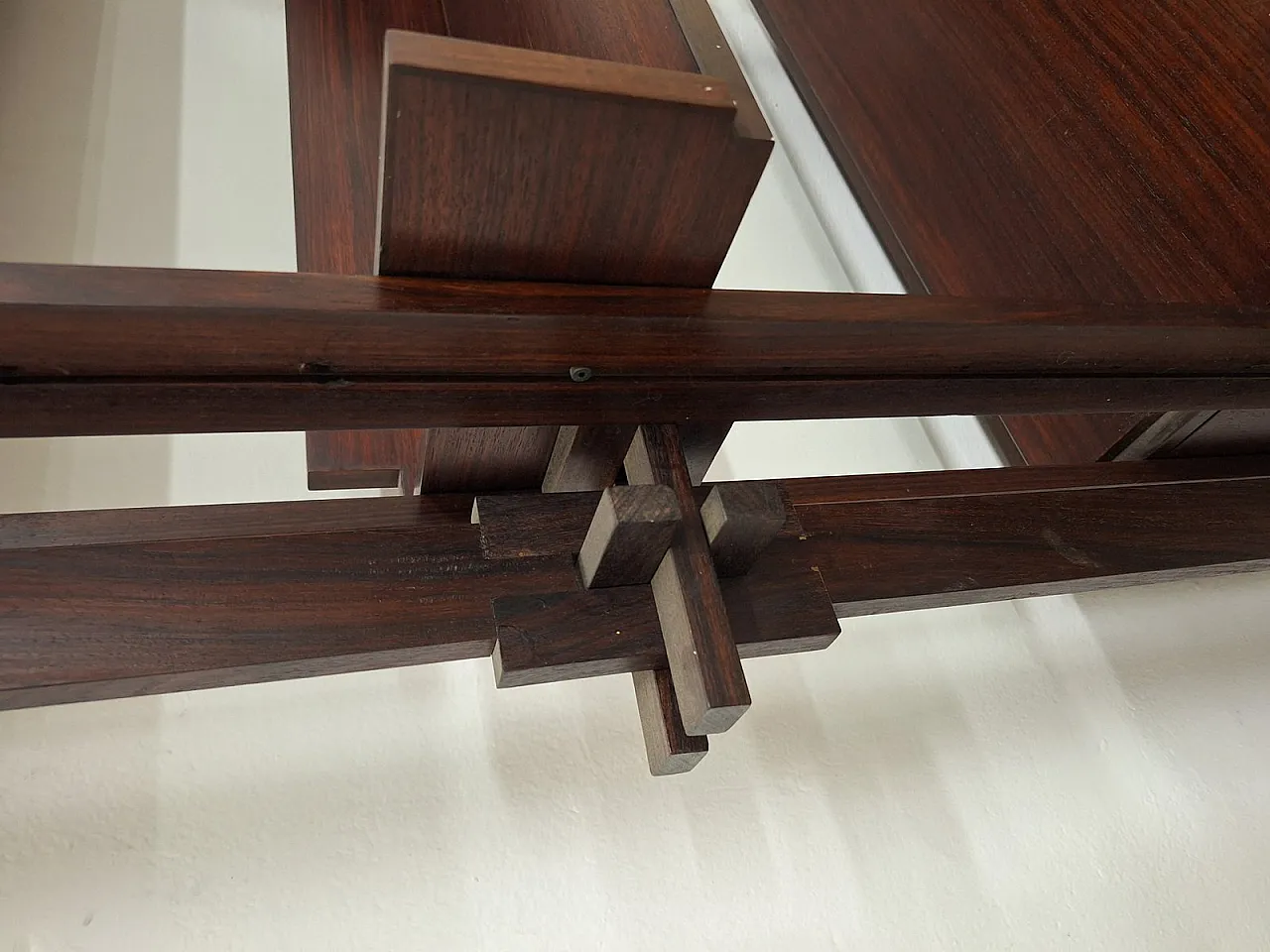 Pair of bookshop shelves by Marco Comolli for Mobilia, 1950s 4