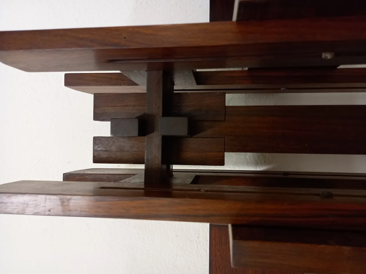 Pair of bookshop shelves by Marco Comolli for Mobilia, 1950s 23