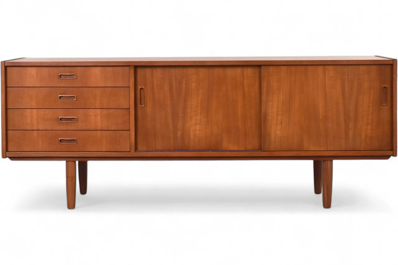 Mid-Century Danish Teak Sideboard, 1960s. 15
