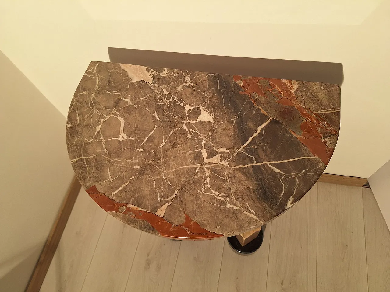 Console Demistella in marble by Ettore Sottesass for Up & Up, 1980s 15