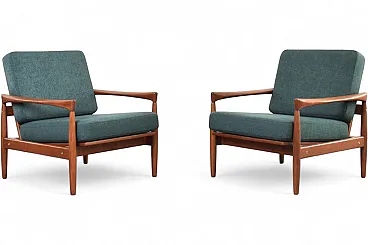 Poltrone Kolding Mid-Century di Erik Wørts per IKEA, anni '60, set