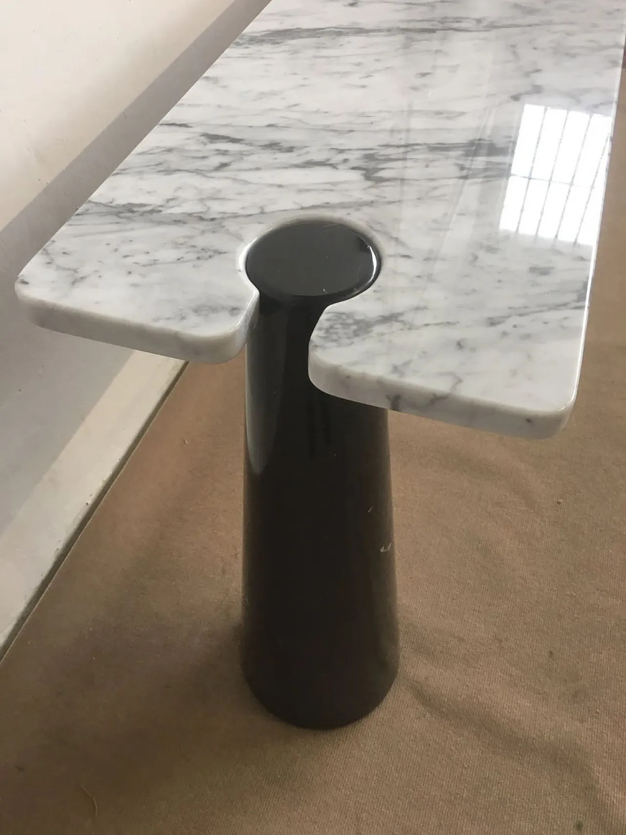 Marble Eros console by Angelo Mangiarotti for Skipper, 1990s 3