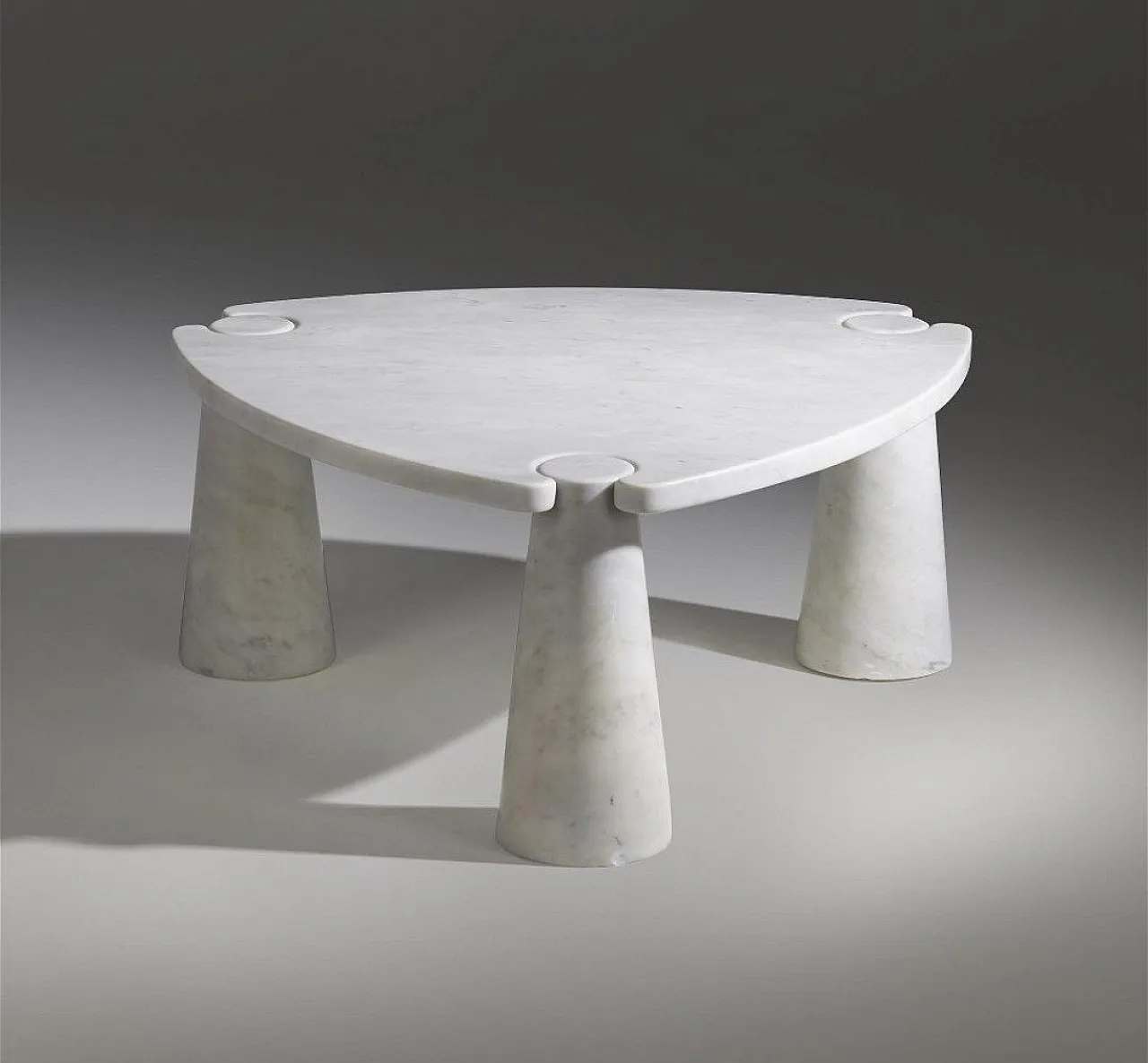 Carrara marble Eros table by Angelo Mangiarotti for Skipper, 1990s 1