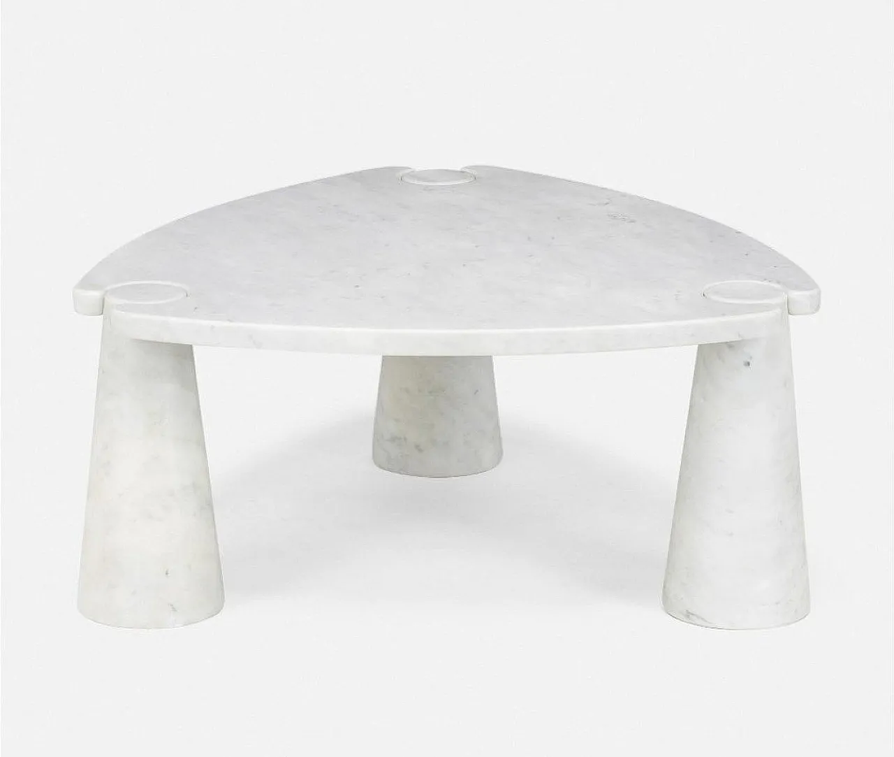 Carrara marble Eros table by Angelo Mangiarotti for Skipper, 1990s 2