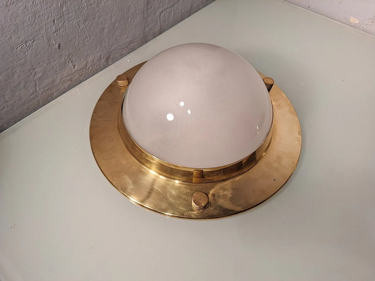 Pair of LSP6 Tommy lights by Luigi Caccia Dominioni for Azucena, 1950s 3