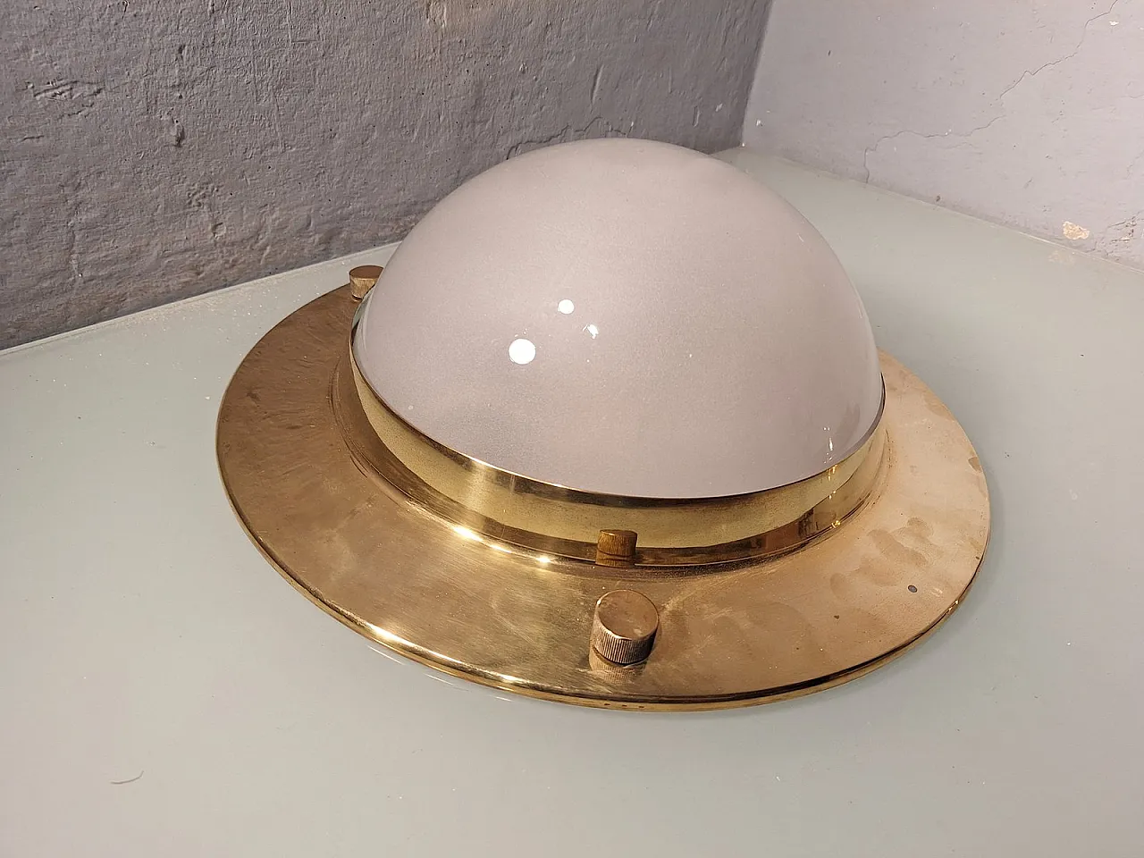 Pair of LSP6 Tommy lights by Luigi Caccia Dominioni for Azucena, 1950s 4