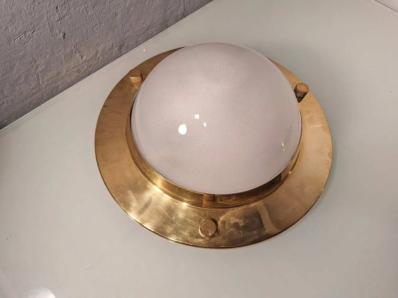 Pair of LSP6 Tommy lights by Luigi Caccia Dominioni for Azucena, 1950s 7