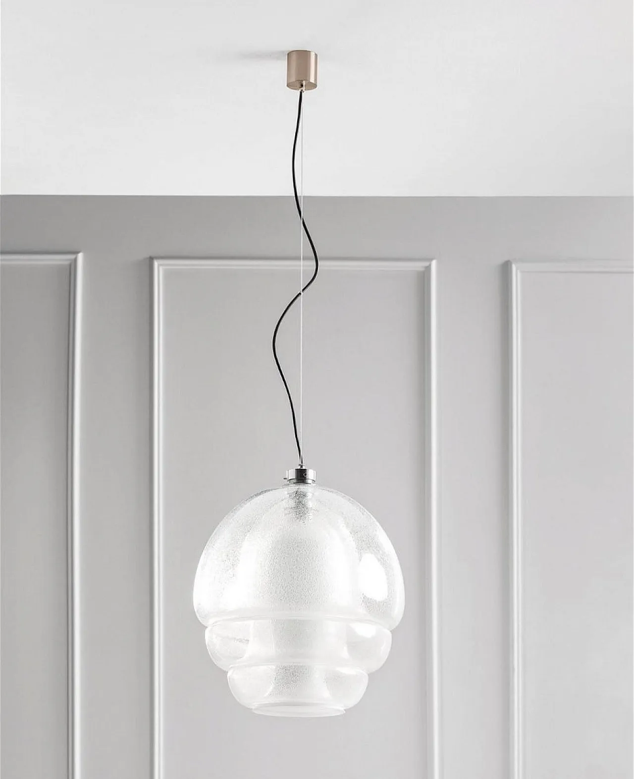 Polpo LS134 pendant light by Carlo Nason for Mazzega, 1980s 3