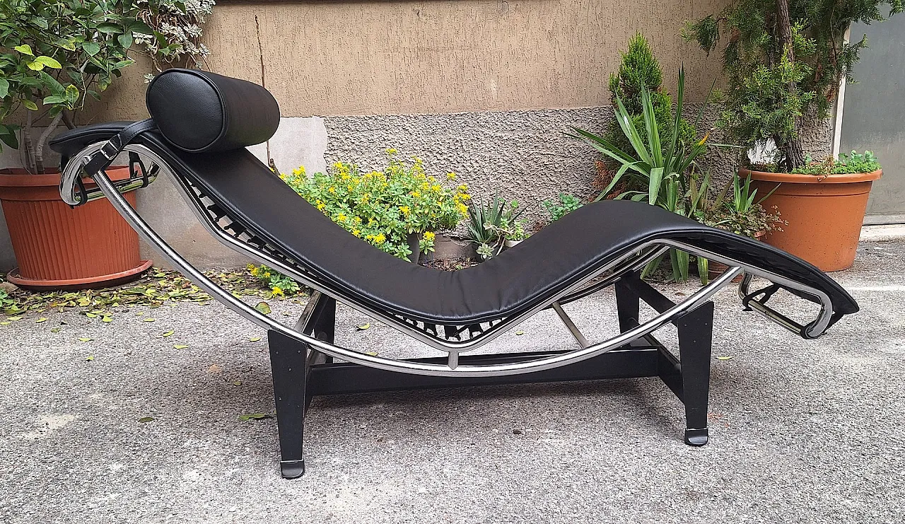 Poltrona LC4 di Le Corbusier per Cassina, anni '70 1