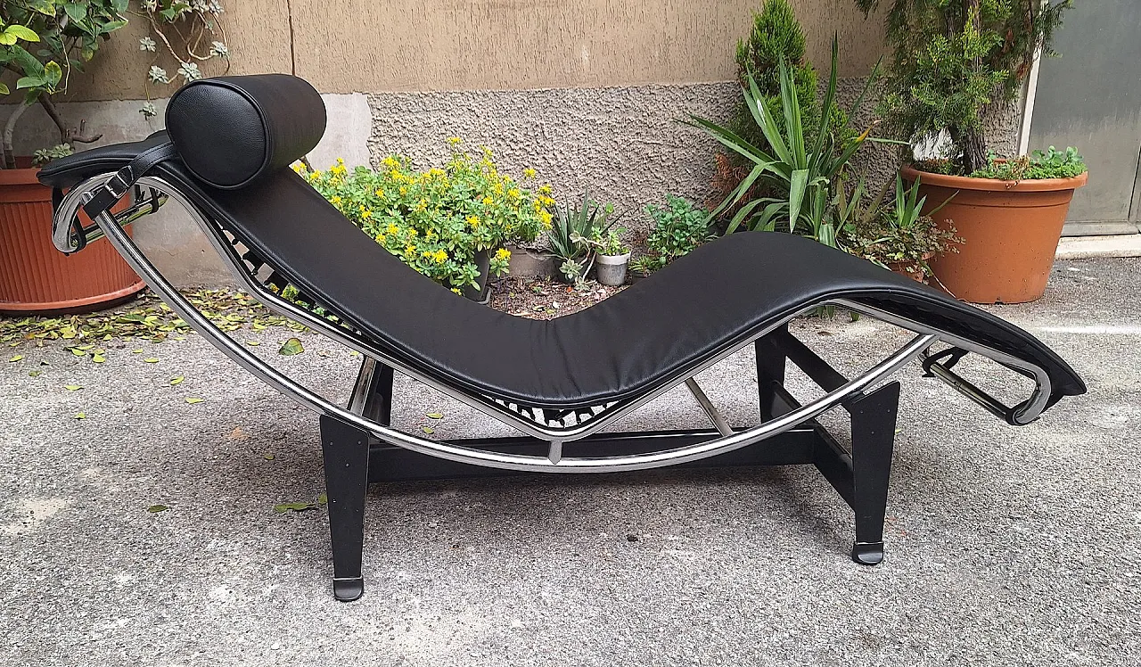 Poltrona LC4 di Le Corbusier per Cassina, anni '70 2