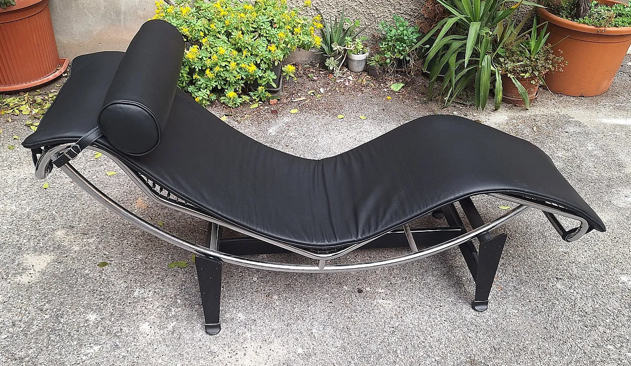 Poltrona LC4 di Le Corbusier per Cassina, anni '70 3