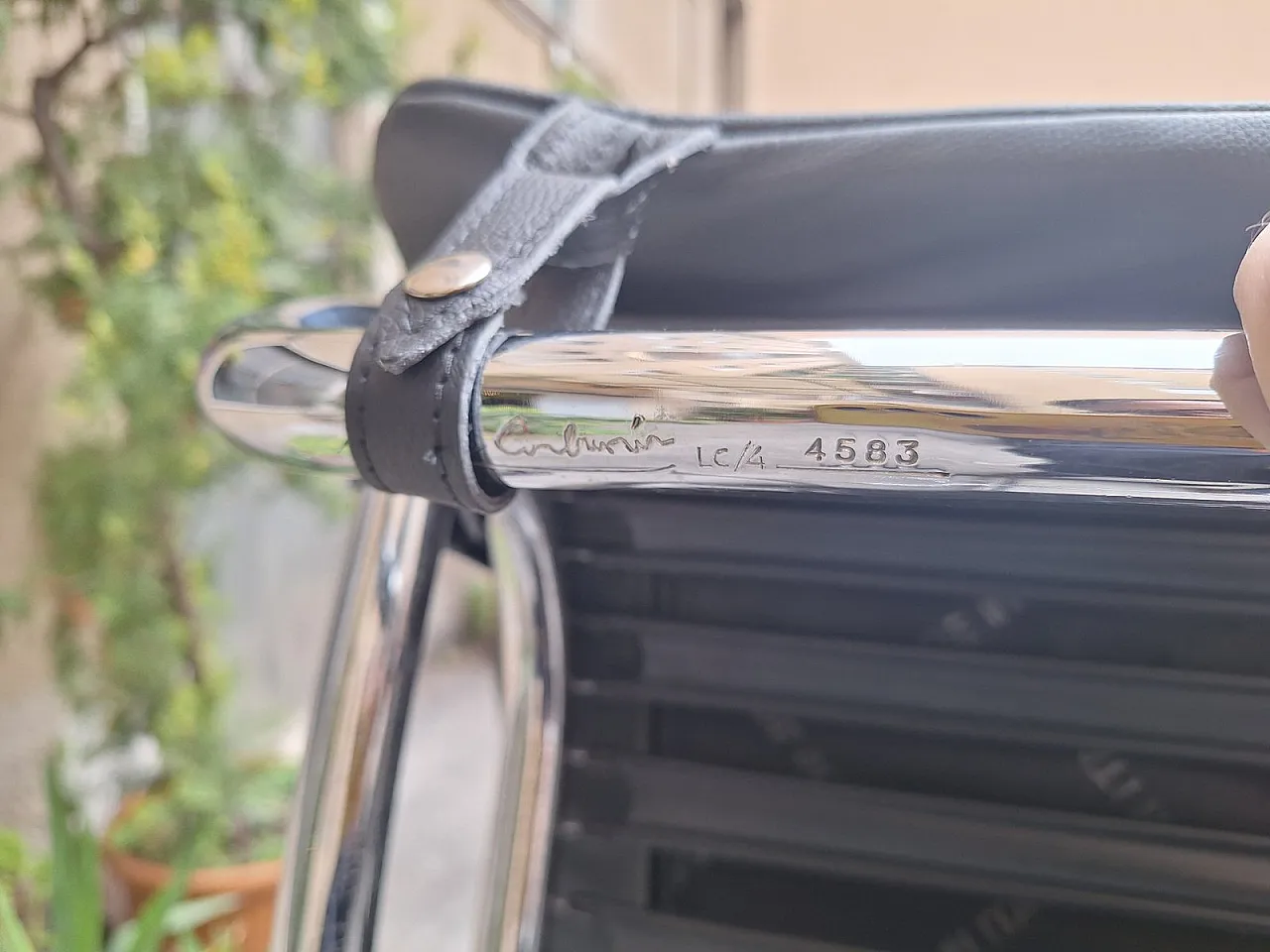 Poltrona LC4 di Le Corbusier per Cassina, anni '70 11