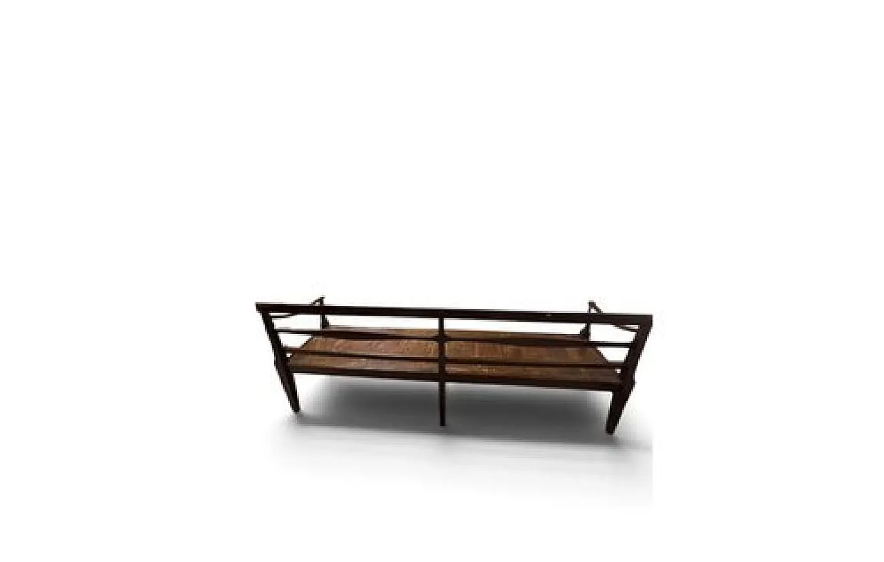 Bench with armrests, early 20th century 4