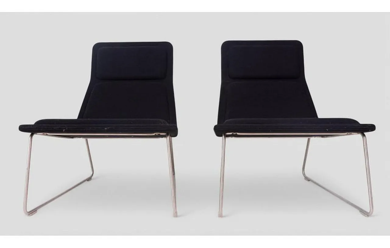 Pair of lounge chairs by Jasper Morrison for Cappellini, 1990s 6