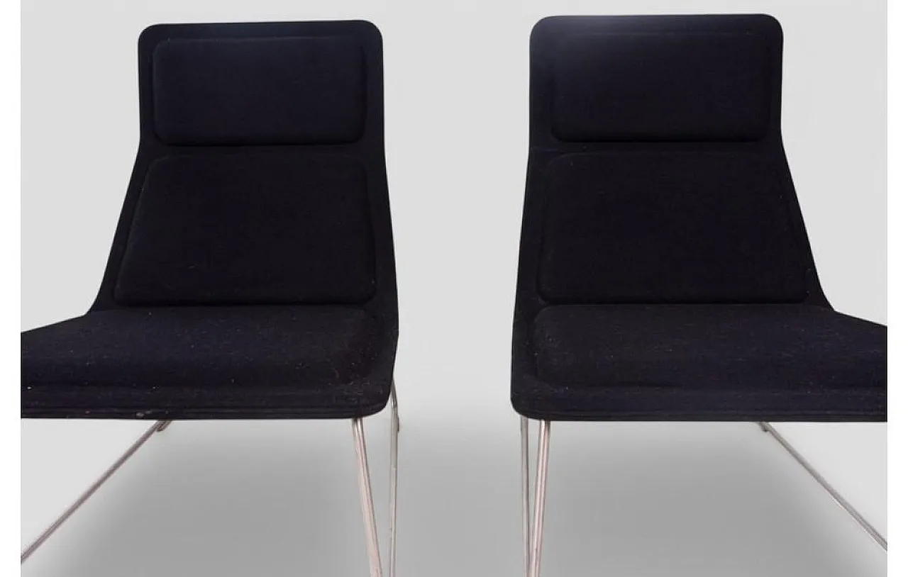 Pair of lounge chairs by Jasper Morrison for Cappellini, 1990s 7