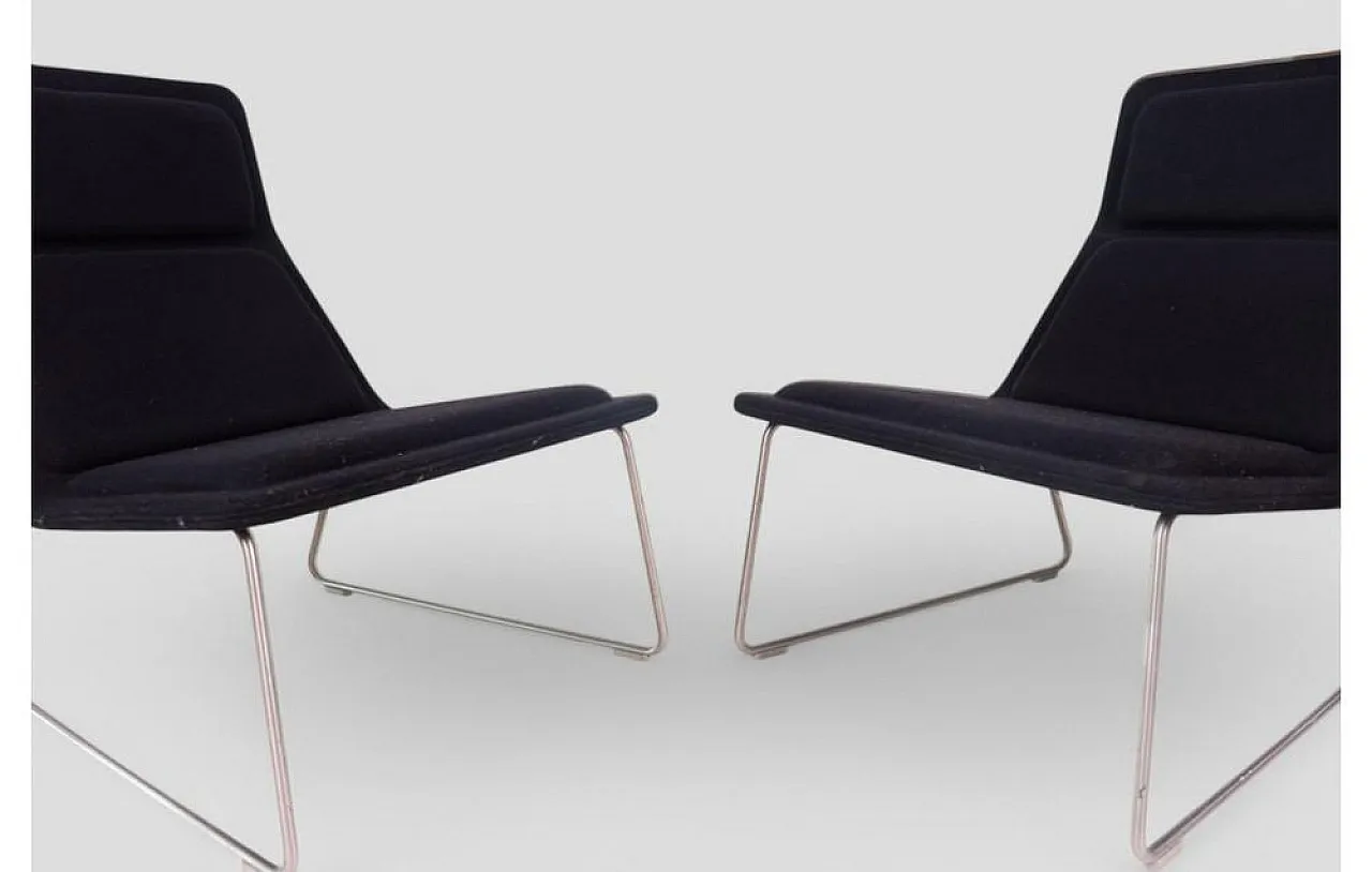 Pair of lounge chairs by Jasper Morrison for Cappellini, 1990s 8