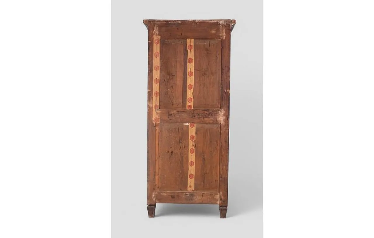 Single-door wood wardrobe, 19th century 5
